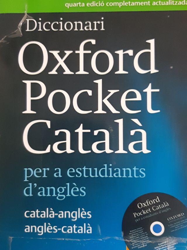 Diccionario Oxford Pocket Catalan