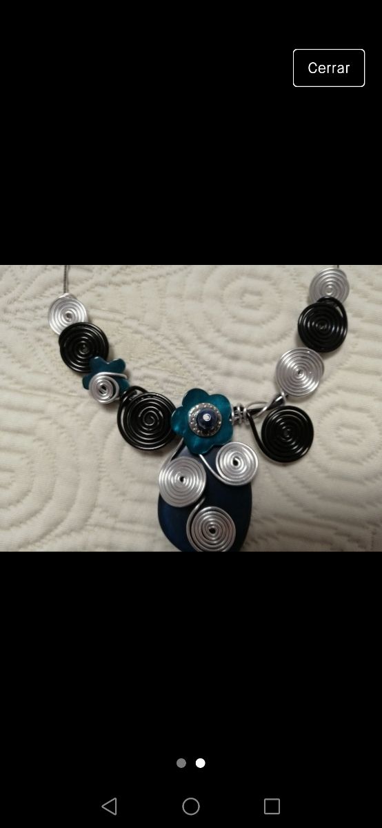 Collar corto artesanal