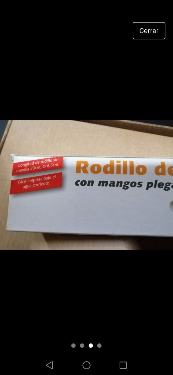 Rodillo silicon a para amasar