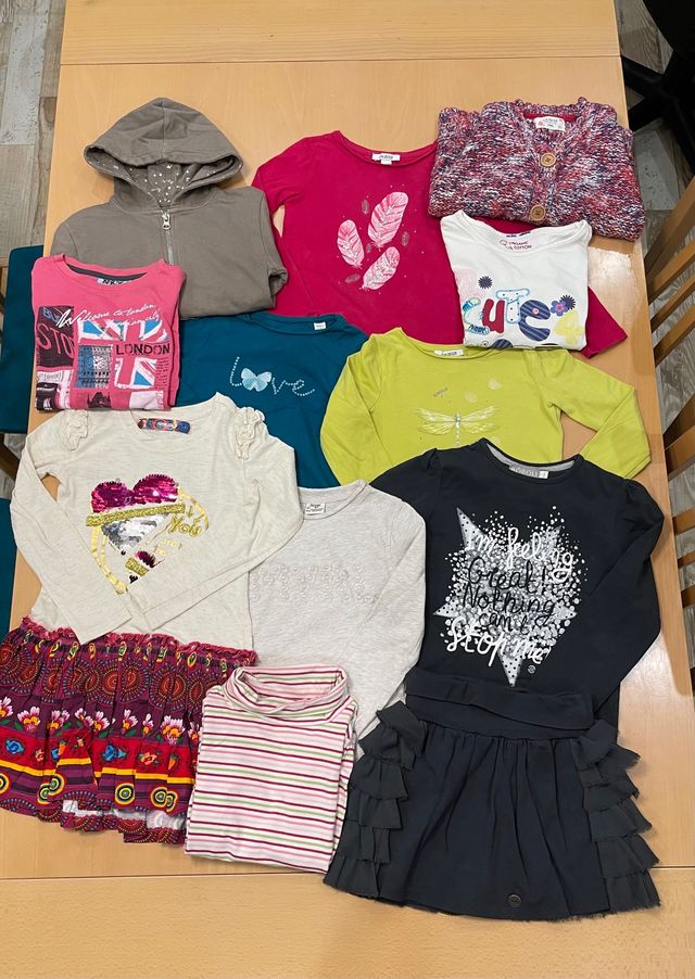 Lote ropa niña talla 5 Mayoral-Bóboli -etc