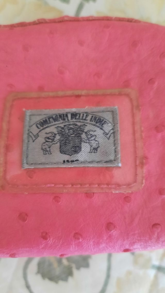 Compagnia delle Indie pochette in pelle