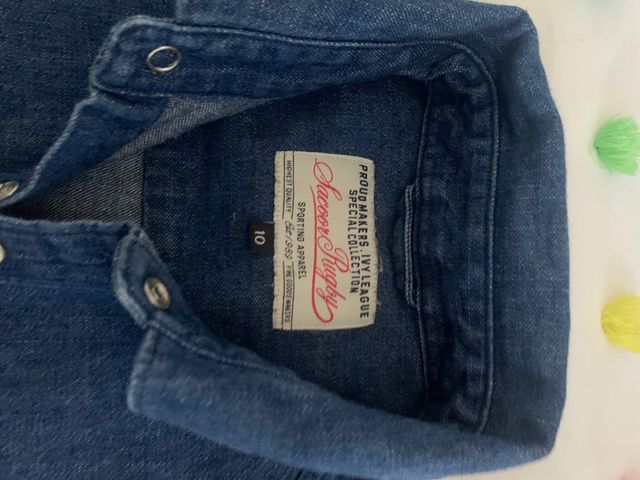 Camisa vaquera 10 años