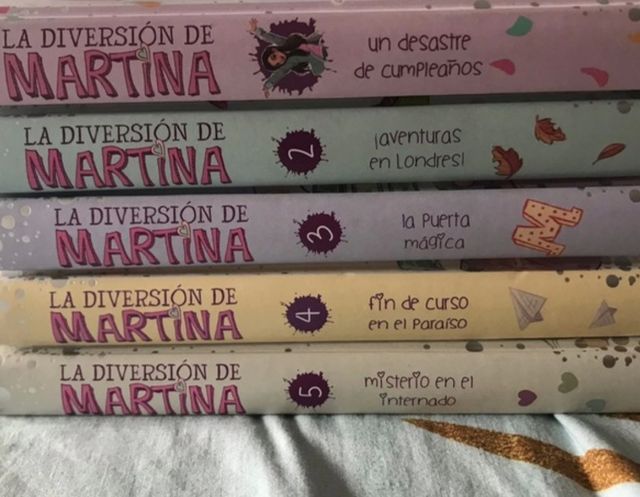  Libros LA DIVERSIÓN DE MARTINA