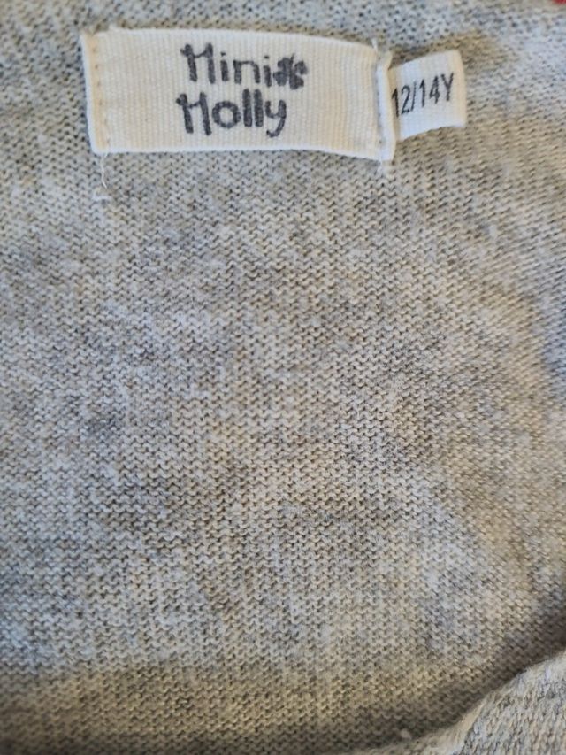 Jersey niña gris 12-14 años