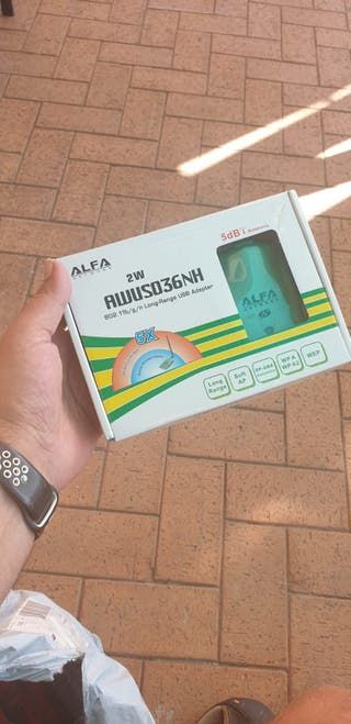 Antena wifi USB CASA ALFA CAJA NUEVA FUENGIROLA