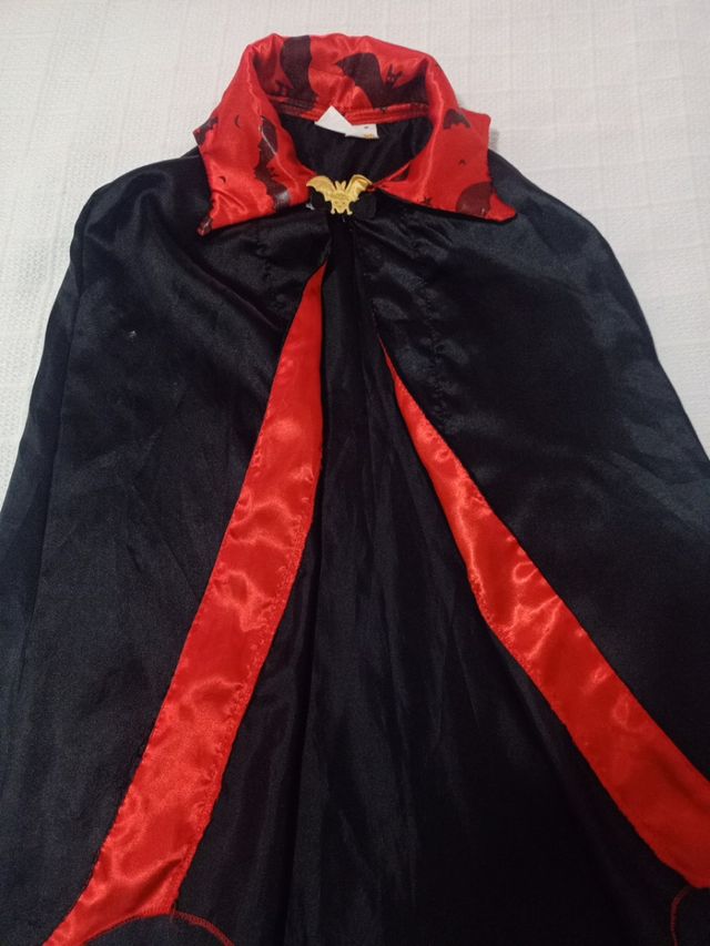 Disfraz capa de vampiros niños