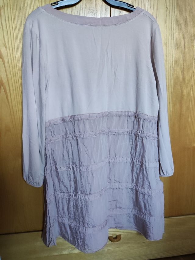 Blusa-Samarreta, rosa palo, talla 40