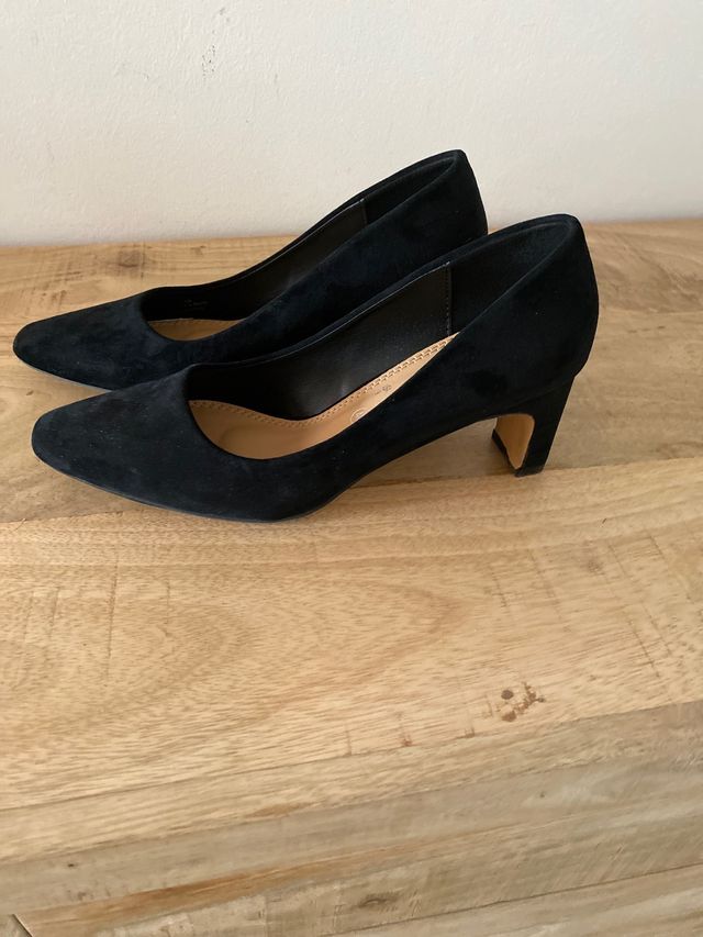 Zapato salón negro 40