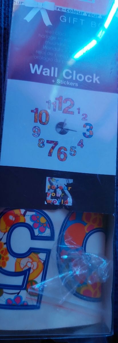 RELOJ DE PARED DE PEGAR