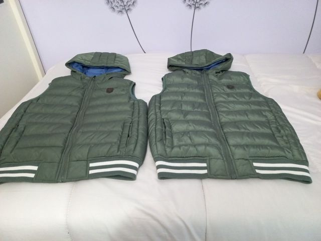 Chalecos verdes. Tallas 8 - 10