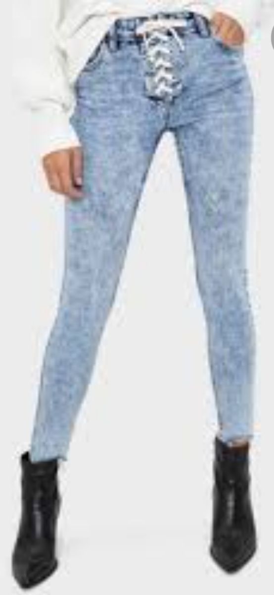 VAQUEROS NUEVOS pantalones PITILLO CORDÓN M 38