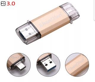 Pendrive USB 64gb DUAL Type-C A ESTRENAR