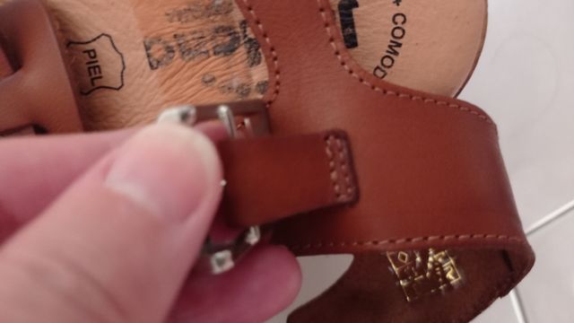 Sandalias marrones talla 41 sin estrenar