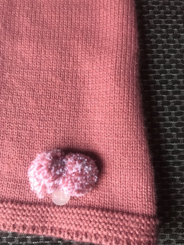 Abrigo de punto Cesar Blanco