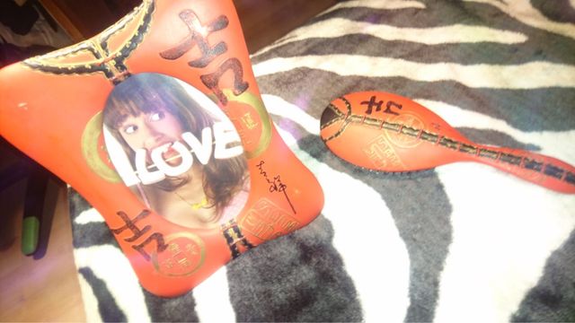 Marco de fotos y cepillo de pelo a juego japones