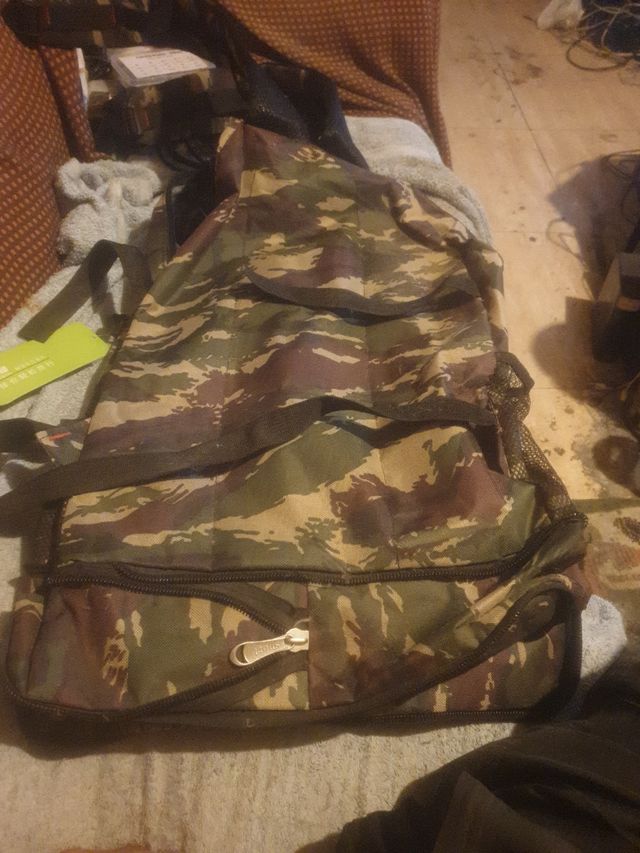 Mochila 60L Ruta VERDE CAMUFLAJE NUEVA FUENGIROLA