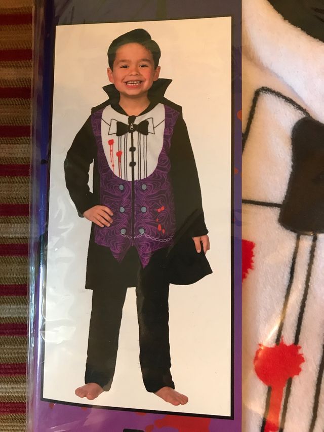 Disfraz vampiro nuevo 