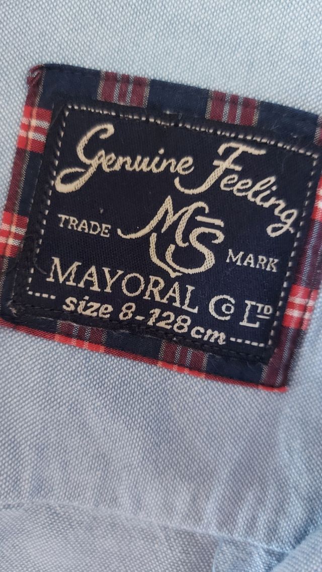 Camisa MAYORAL niño talla 8 años