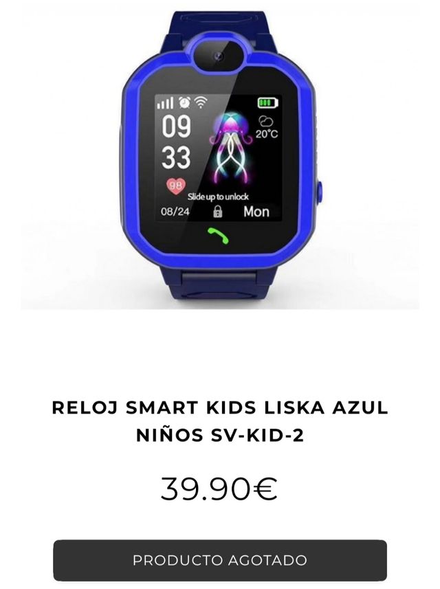 OFERTA!! RELOJ SMART KIDS LISKA AZUL

NUEVO!!