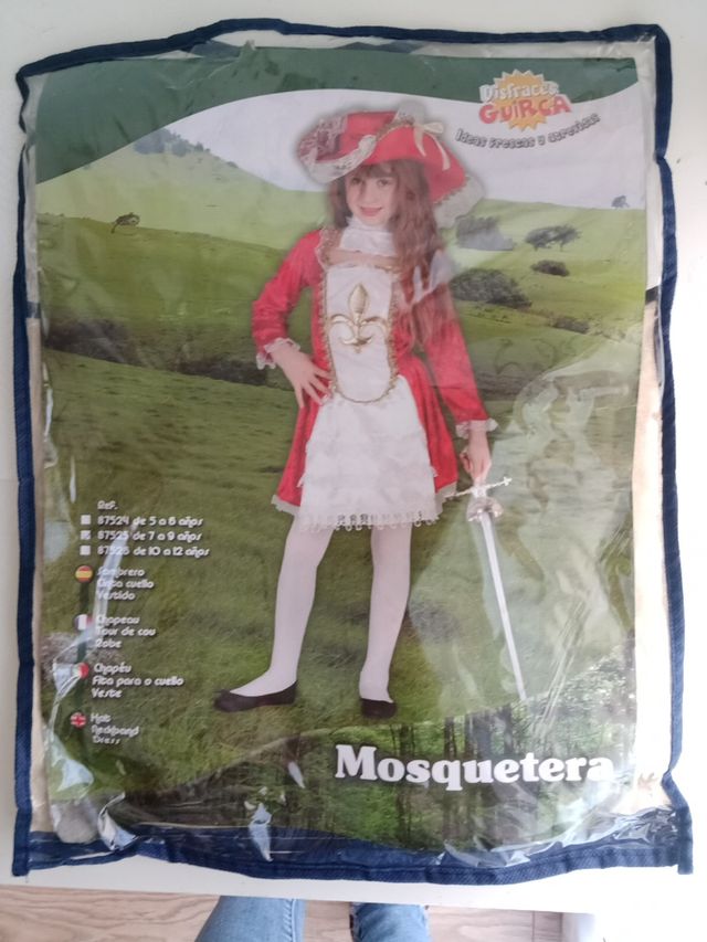 Disfraz mosquetera