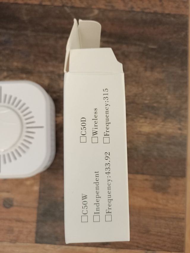 alarma de incendios(detector de humo)