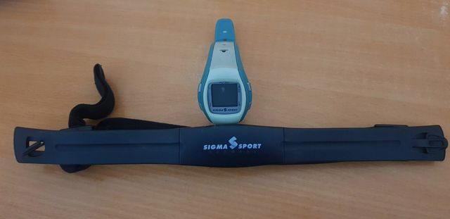 Banda pectoral y reloj