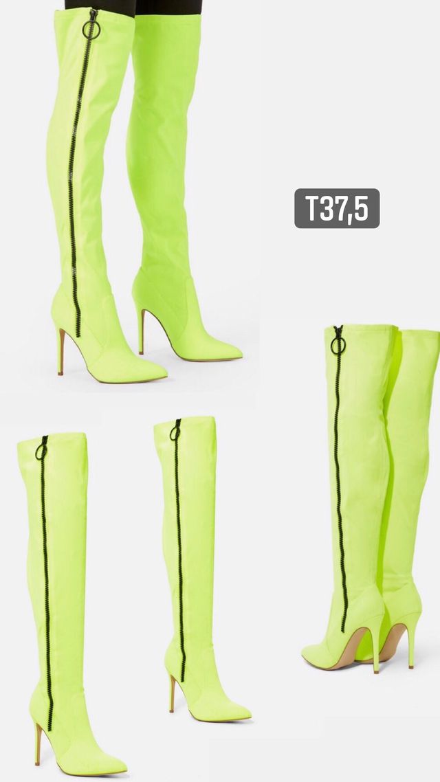 Botas altas verdes