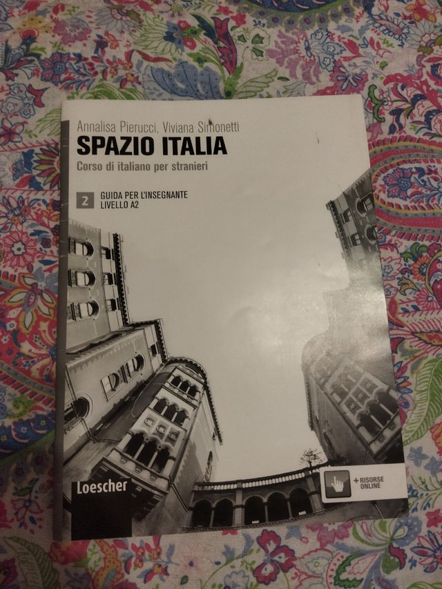 libro de texto italiano
