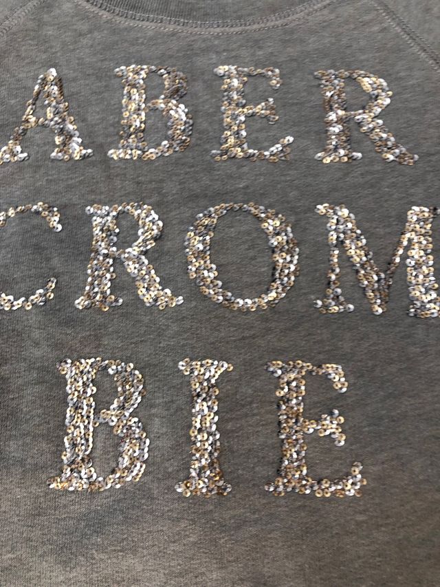 Sudadera abercrombie s algodón
