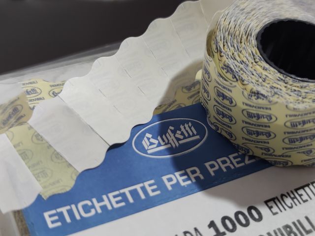 10000 Etichette Rimovibili Prezzi per Prezzatrice