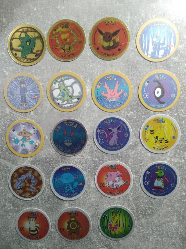 19 Gigan Tazo 4 Pokémon