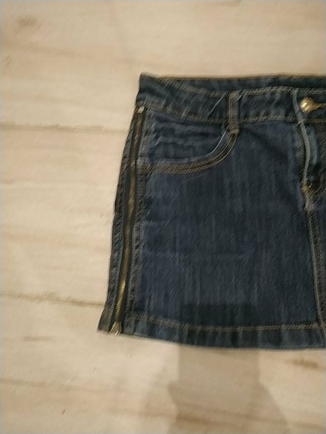 Mini falda vaquera,talla 40.