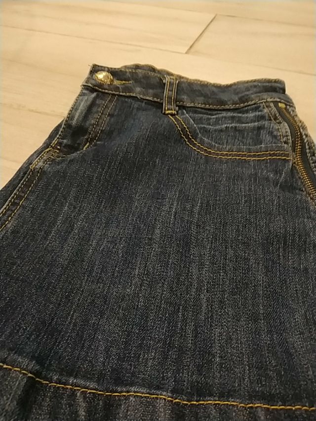 Mini falda vaquera,talla 40.