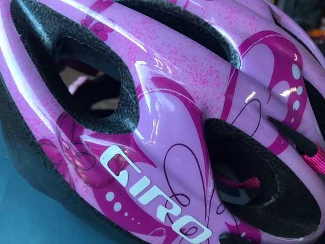 Casco bicicleta niña