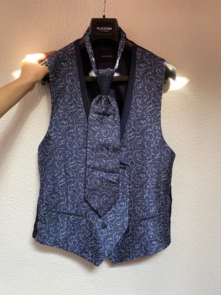 Chaleco + corbata NOVIO boda