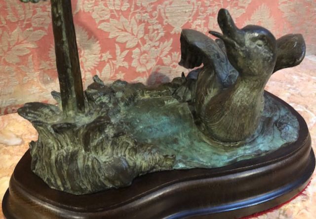 ESCULTURA DE BRONCE PATINADO .antes 15 marzo