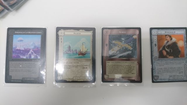 *Colección de cartas de El Señor de los Anillos