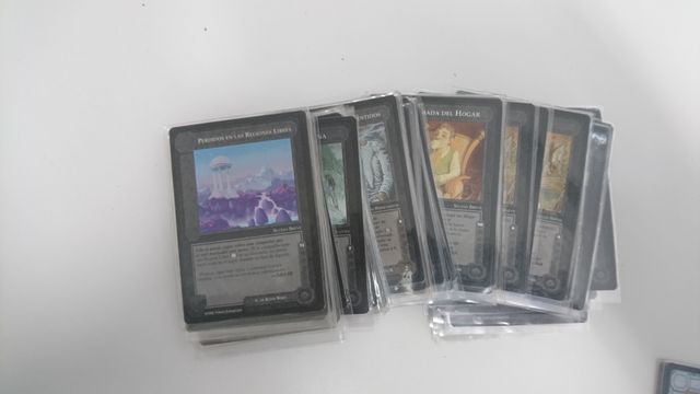 *Colección de cartas de El Señor de los Anillos