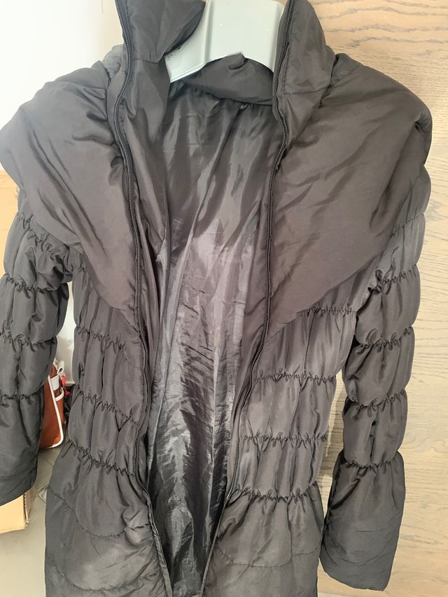 Giubbotto donna, nero, morbido.