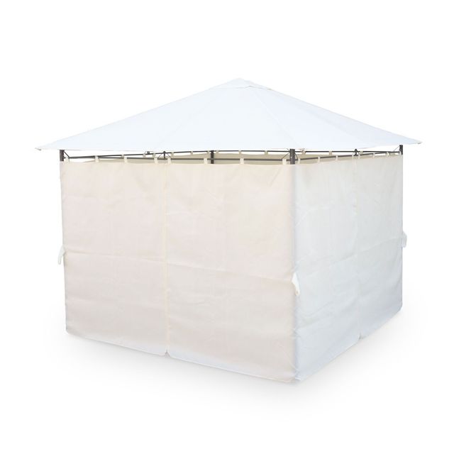 Carpa jardín con cortinas incluidas 3x3m nueva