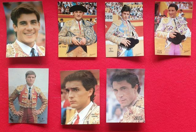 Postales Toreros.Paquirri,Espartaco