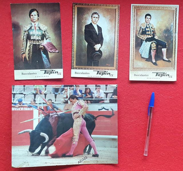 Postales Toreros.Paquirri,Espartaco