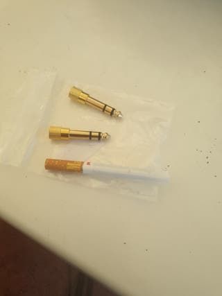 Adaptador Conector Auriculares 3.5mm a 6.5 mm