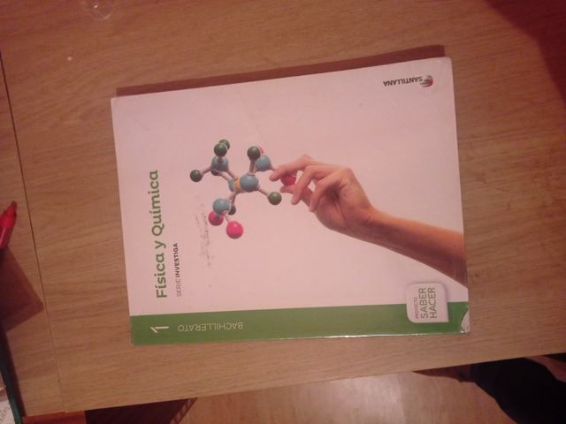 libro física y química 1° bachillerato