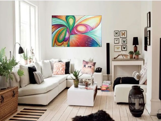 Cuadro abstracto moderno