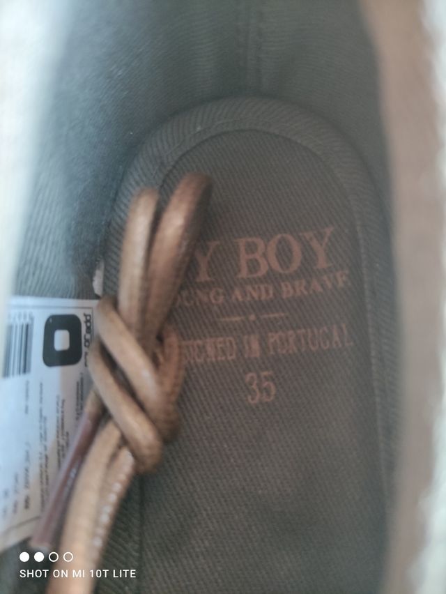 Zapatos náuticos niño Zippy. Nuevos. N. 35