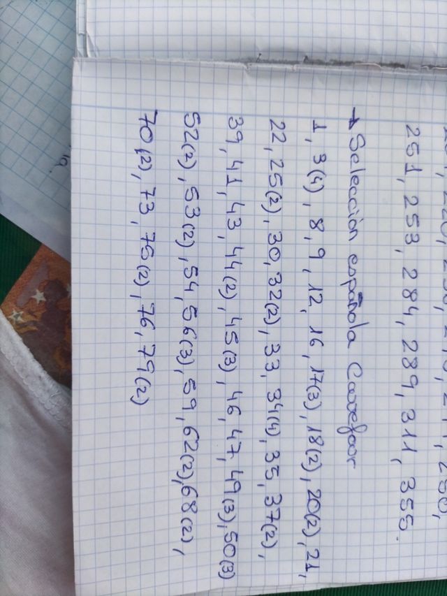 Cromos selección carrefour