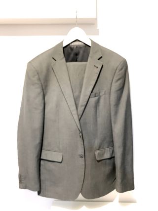 MACSON traje hombre gris t. 50 de segunda mano por 15 EUR en Barcelona en  WALLAPOP