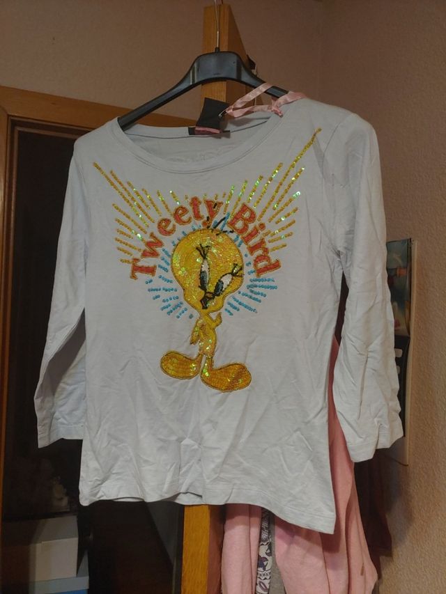 Camiseta "joya" MS PLUMS. Piolin. Looney Tunes