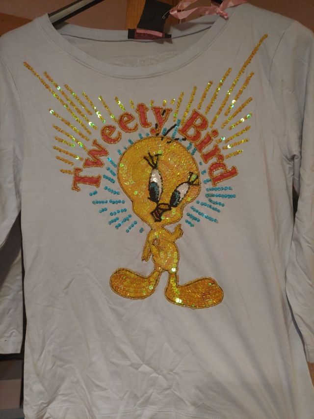Camiseta "joya" MS PLUMS. Piolin. Looney Tunes